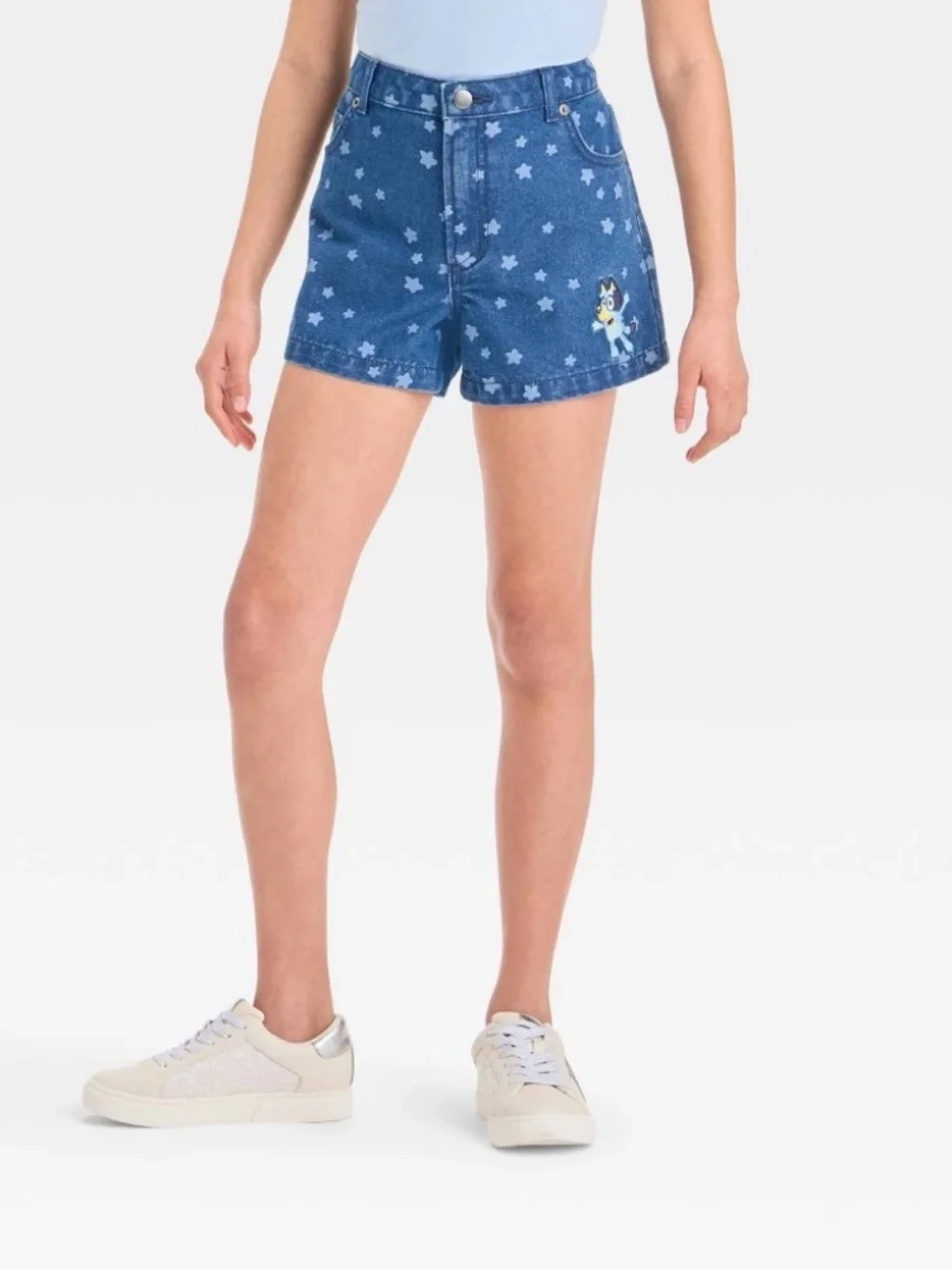 Girls' Bluey Denim Shorts